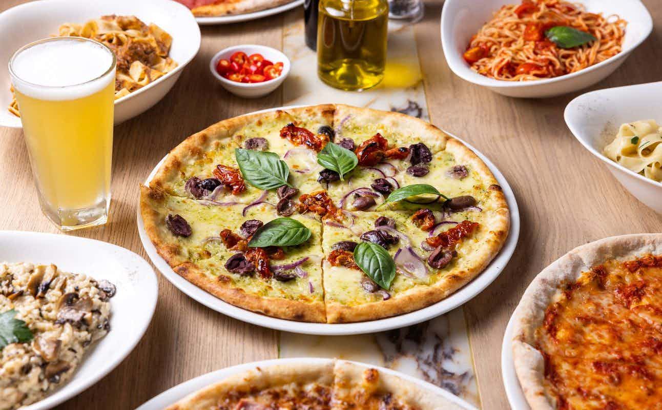 Enjoy Italian, Vegan Options, Vegetarian options, Gluten Free Options, Restaurant, Late night, Indoor & Outdoor Seating, Wheelchair accessible, Highchairs available, $$, Date night, Groups and Families cuisine at Vapiano Surfers Paradise in Surfers Paradise, Gold Coast