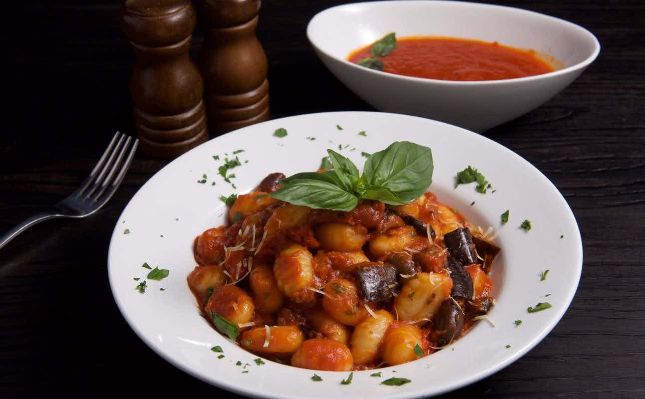 Enjoy Italian, Pizza, Vegetarian options, Halal, Restaurant, Child-Friendly, Wheelchair accessible, $$$, Groups and Families cuisine at Sapori D'Italia in Kirrawee, Sydney