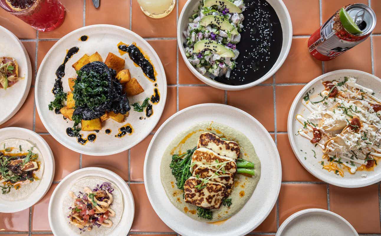 Enjoy Mexican, Gluten Free Options, Vegan Options, Vegetarian options, Restaurant, Indoor & Outdoor Seating, Child-Friendly, Wheelchair accessible, $$, Groups, Families and Kids cuisine at Taqueria in Cammeray, Sydney