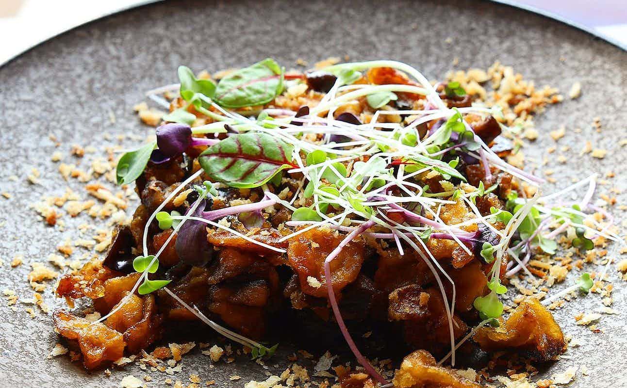 Enjoy Asian, Vegetarian options, Vegan Options, Gluten Free Options, Restaurant, Indoor & Outdoor Seating, $$$, Date night, Families and Groups cuisine at Galok in Windsor, Melbourne