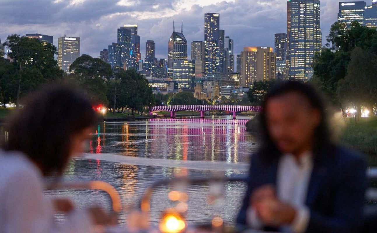 Enjoy Australian, Gluten Free Options, Vegetarian options, Vegan Options, Boat, $$$$, Families, Groups, Views, Special Occasion and Date night cuisine at Spirit of Melbourne Dinner Cruise in Southbank, Melbourne