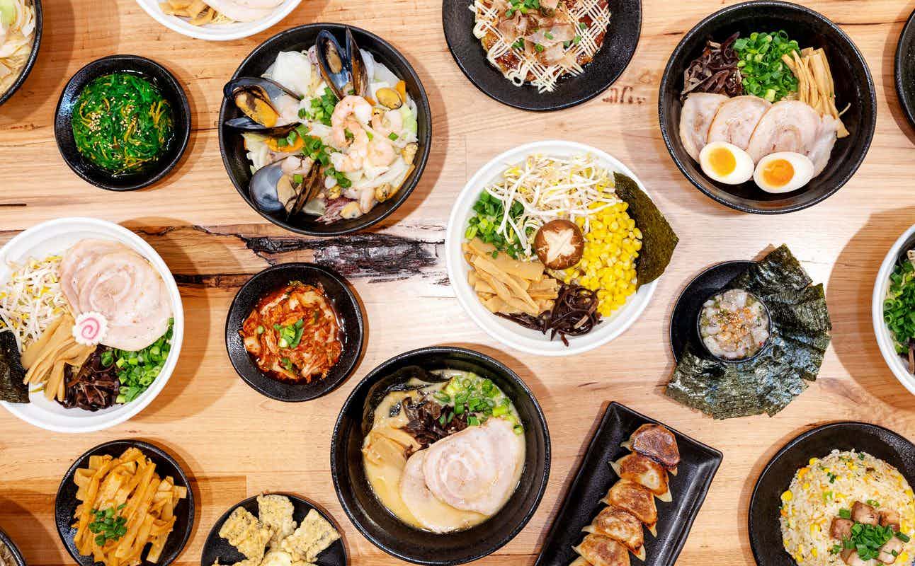 Enjoy Ramen, Japanese, Asian, Vegan Options, Vegetarian options, Restaurant, Indoor & Outdoor Seating, Table service, $$, Families, Groups and Date night cuisine at Little Ramen Bar in Melbourne City, Melbourne