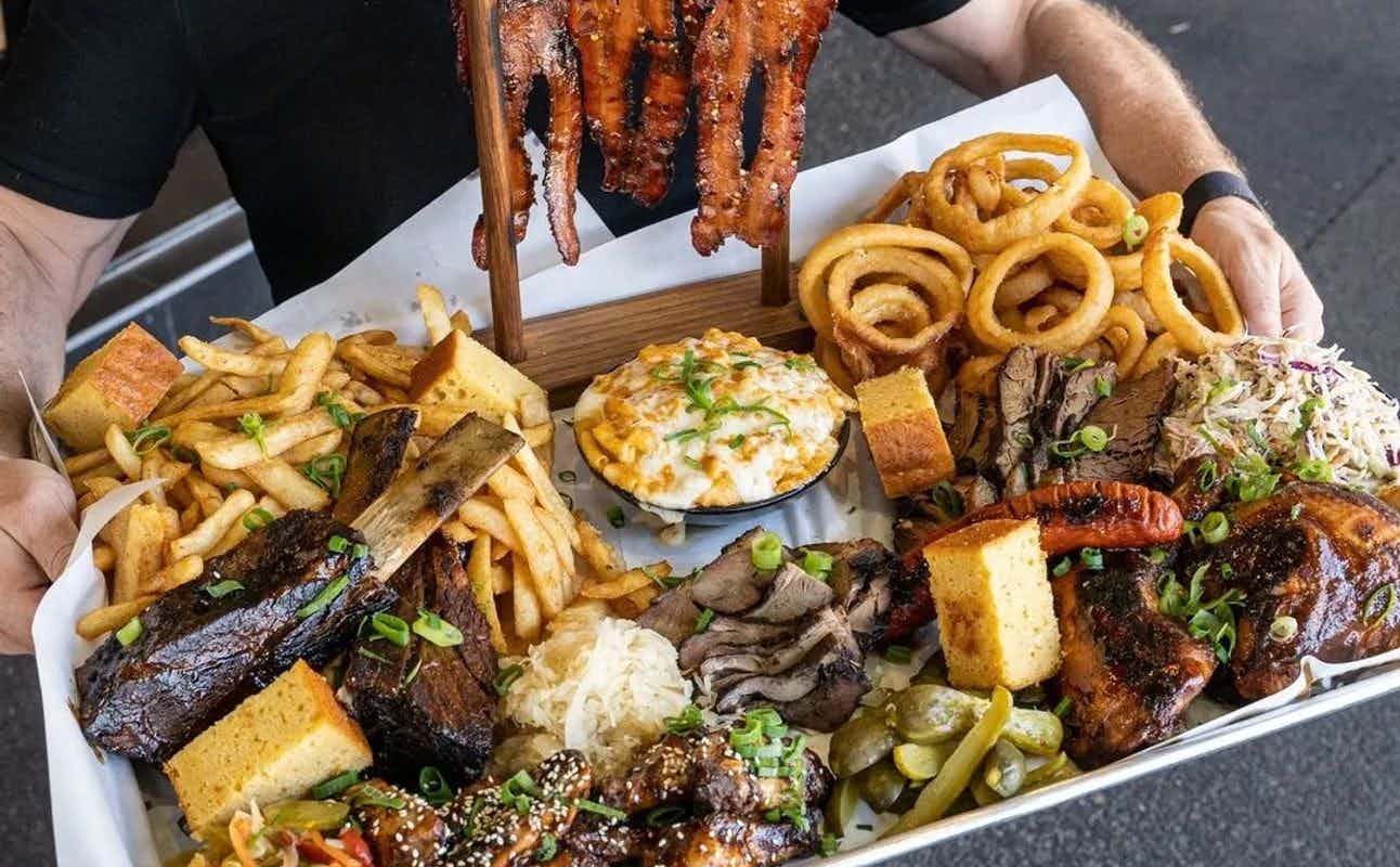 Enjoy American, Grill & Barbeque, Cafe, Vegetarian options, Restaurant, Cafe, Indoor & Outdoor Seating, Highchairs available, Wheelchair accessible, $$$, Families and Groups cuisine at Third Wave in Albert Park, Melbourne