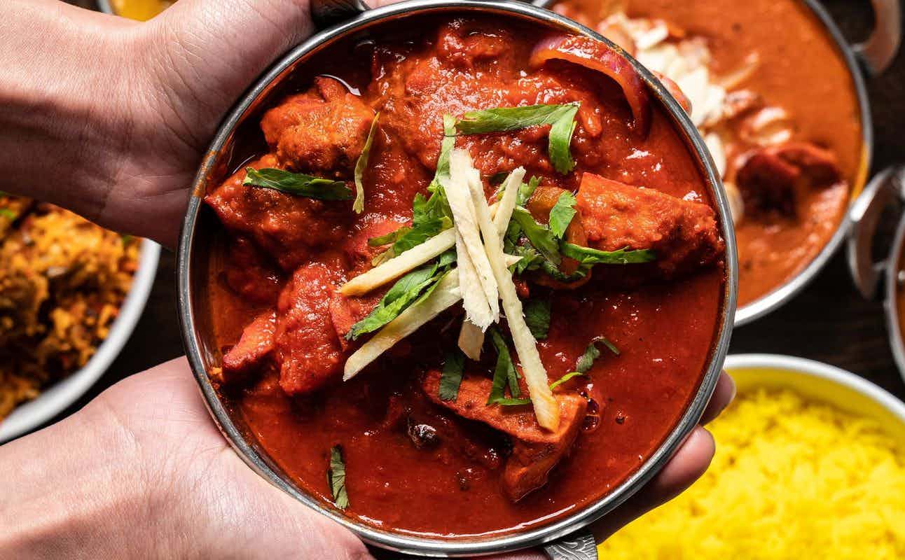 Enjoy Indian, Asian, Fusion, Vegan Options, Vegetarian options, Gluten Free Options, Restaurant, $$, Families and Groups cuisine at The Colonial British Indian Cuisine Neutral Bay in Neutral Bay , Sydney