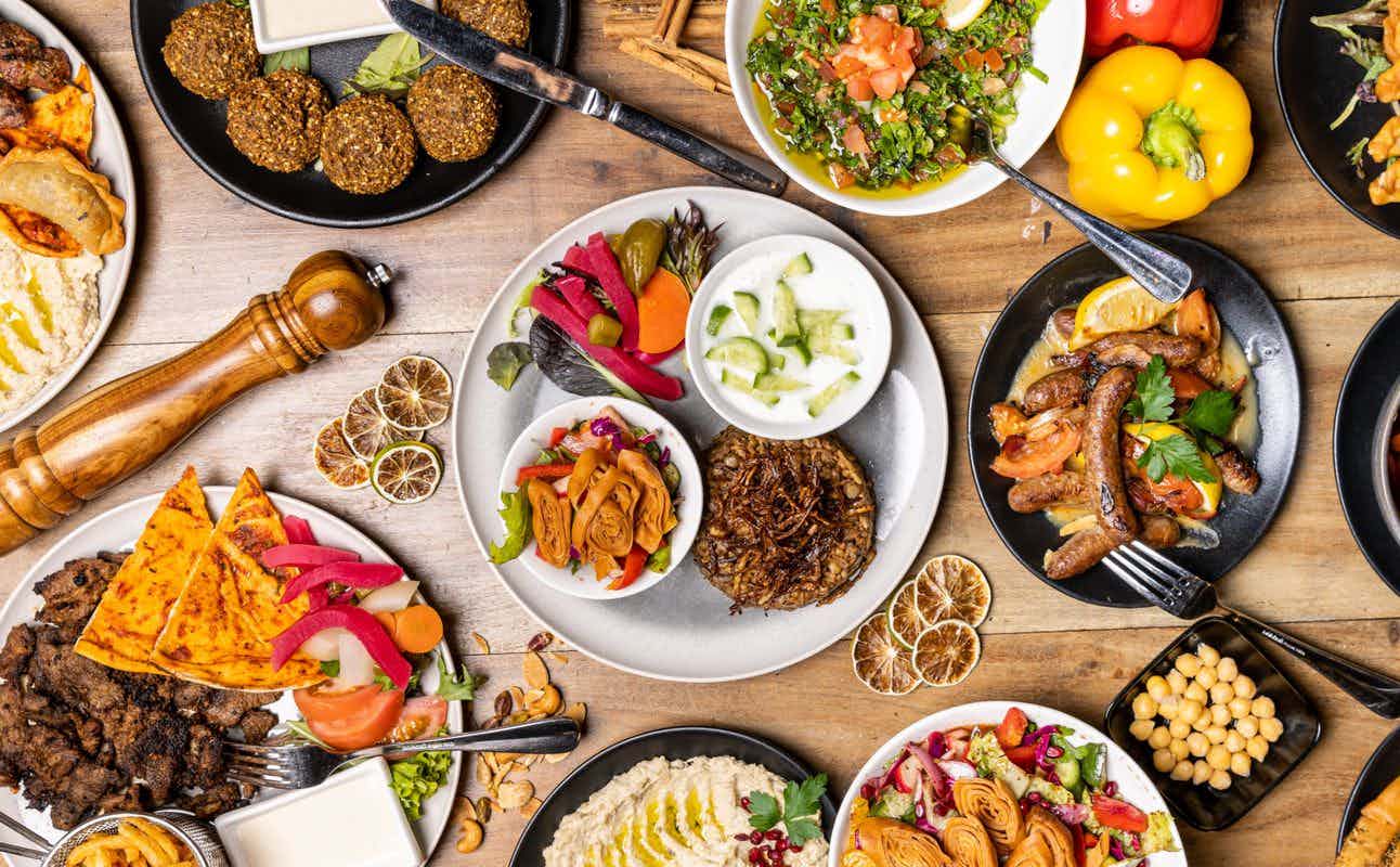 Enjoy Mediterranean and Lebanese cuisine at The Social Bondi & Amar Restaurant in Bondi, Sydney