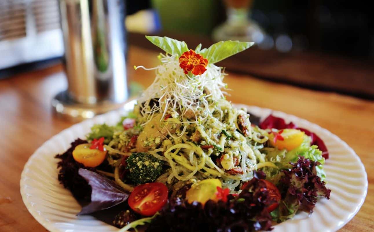 Enjoy Vegan, Vegetarian and Pizza cuisine at Mandala & Co in Mermaid Beach, Gold Coast