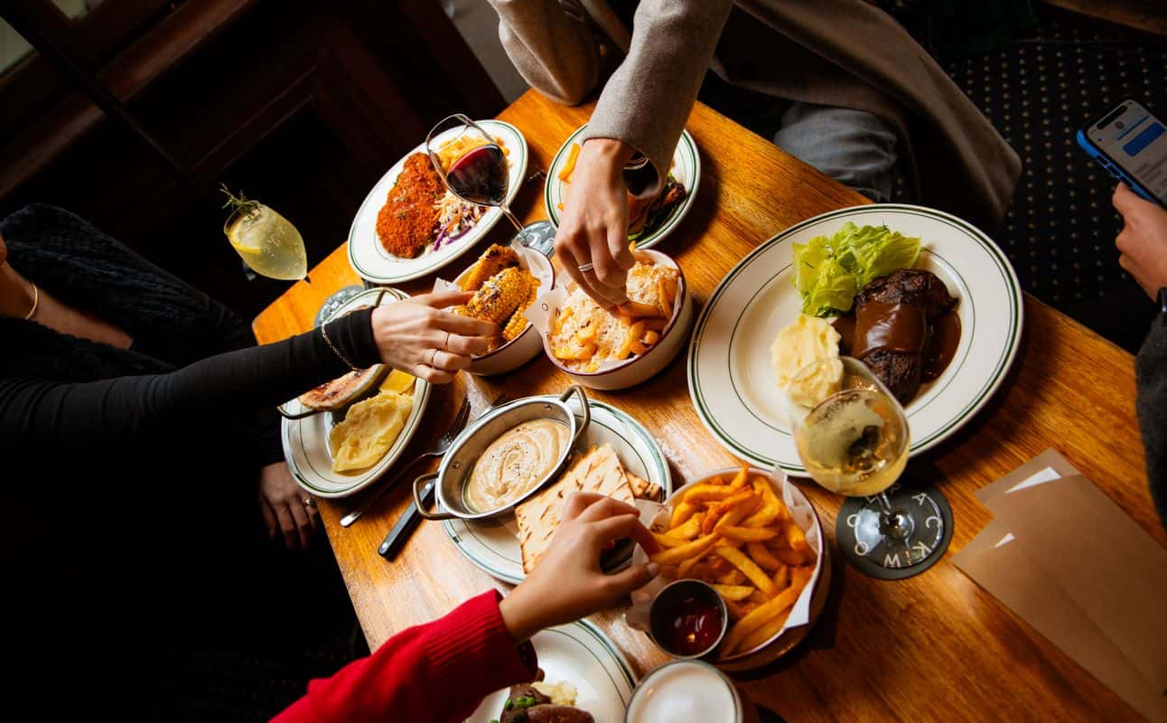 Enjoy Australian, Vegetarian options, Gluten Free options, Bars & pubs, Gastropub, Wheelchair accessible, $$$, Groups and Hidden gems cuisine at The Woolpack Hotel in Redfern, Sydney