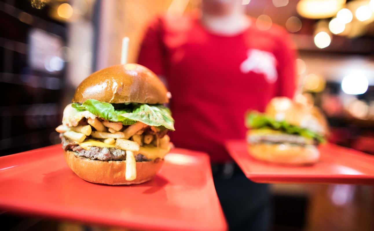 Enjoy Burgers cuisine at Miss Kay's in Brisbane CBD, Brisbane