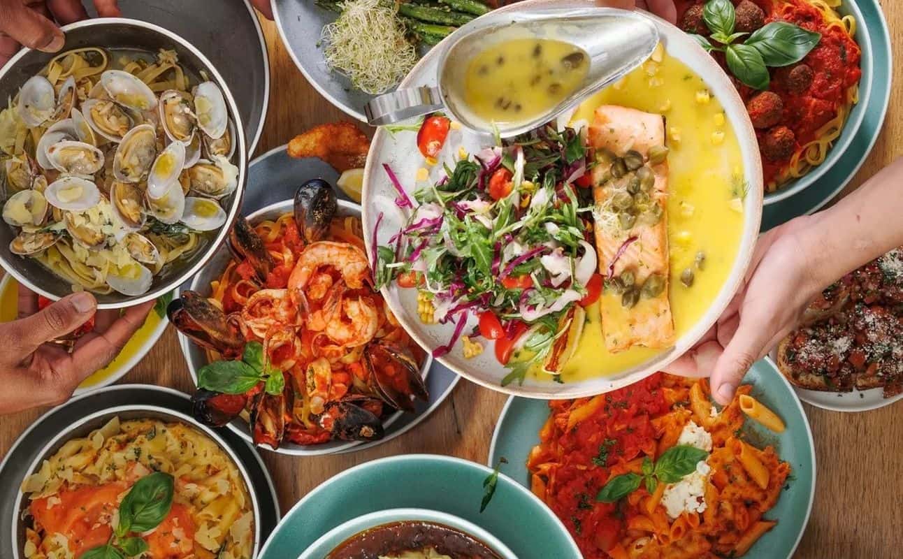 Enjoy Italian, Vegan options, Vegetarian options, Restaurant, Child friendly, Table service, Highchairs available, Indoor & outdoor seating, $$$, Families, Kids and Groups cuisine at Nonna & I in Adelaide CBD, Adelaide