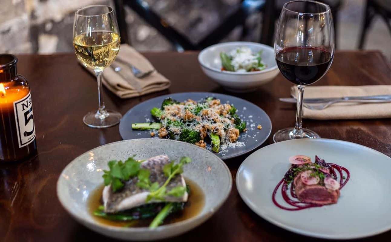 Enjoy Asian, Australian and Japanese cuisine at No. 5 Restaurant and Bar in Alexandria, Sydney