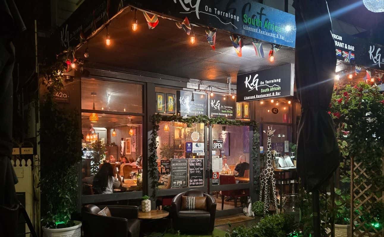 KG on Terralong South African Restaurant, Kiama