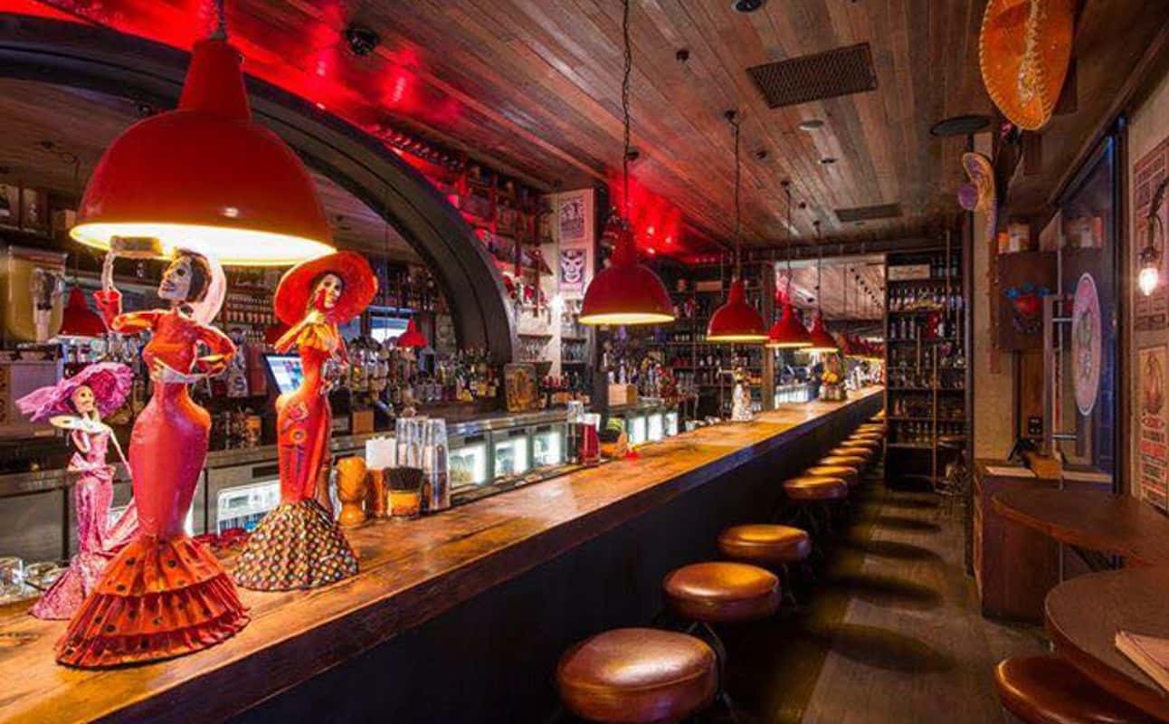 Enjoy Mexican cuisine at Los Villanos Mexican Kitchen in Caxton Street & The Barracks, Brisbane