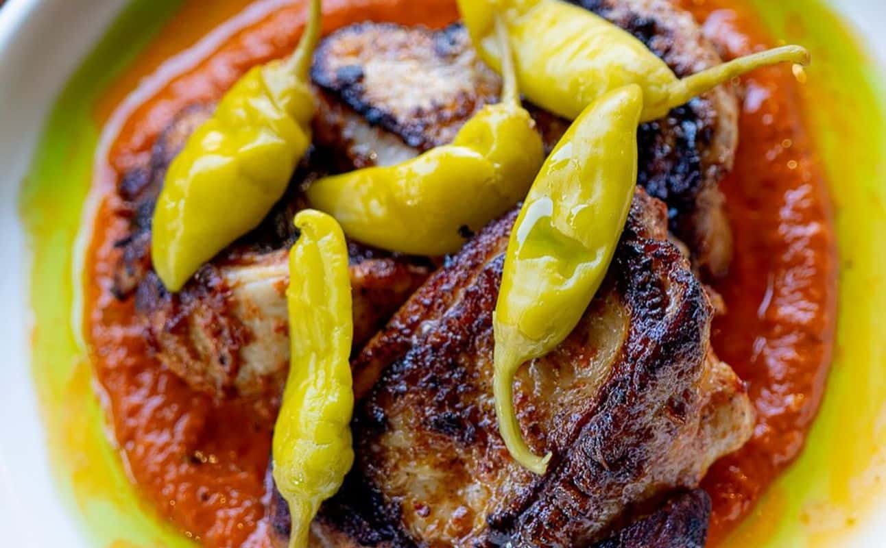 Enjoy Middle Eastern, Turkish, Vegan options, Restaurant, Indoor & outdoor seating, Private dining, Wheelchair accessible, Table service, Dog friendly, Street parking, $$$$, Groups, Families and Date night cuisine at Mezepotamia in Redfern, Sydney