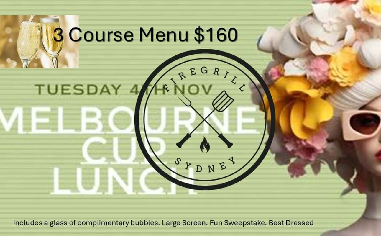 Enjoy Steakhouse, Seafood, Fine dining, Gluten Free options, Restaurant, Table service, $$$$, Groups, Date night, Families and Special occasion cuisine at Firegrill Melbourne Cup Lunch in Clarence Street, Sydney