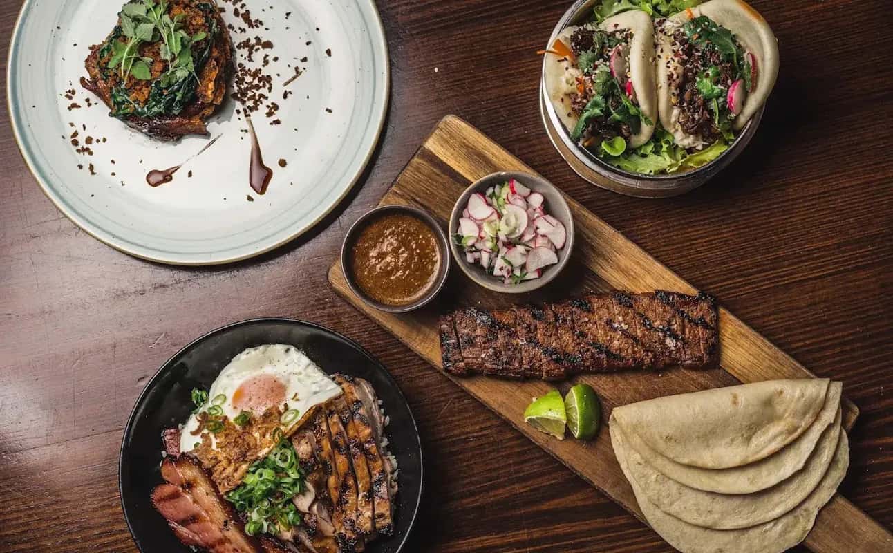 Enjoy British, Vegetarian options, Vegan options, Gluten Free options, Gastropub, Table service, $$$, Groups, Families, Bar scene, Business meetings, Craft beer, Date night and Special occasion cuisine at Electric Avenue in Woolloongabba, Brisbane