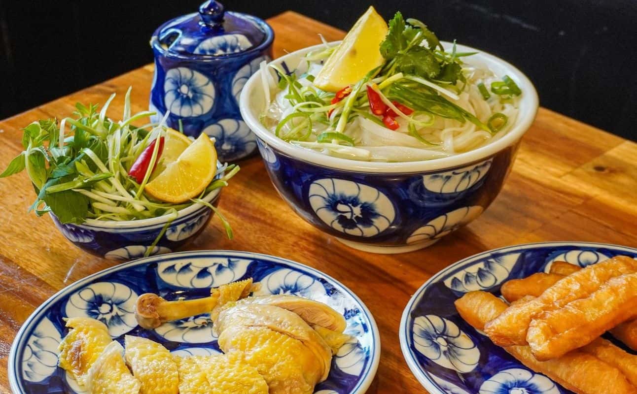 Enjoy Vietnamese, Gluten Free options, Restaurant, Indoor & outdoor seating, Street parking, Wheelchair accessible, Free wifi, Table service, Non-smoking, $$, Families and Groups cuisine at Hanoi Pho Williamstown in Williamstown, Melbourne