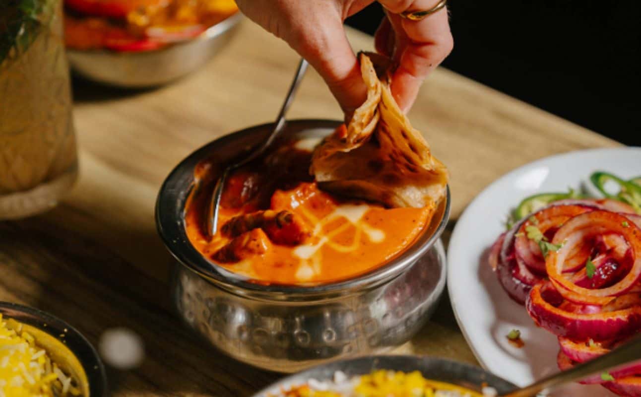 Enjoy Indian, Vegetarian options, Gluten Free options, Dairy free options, Restaurant, Highchairs available, Wheelchair accessible, $$, Families and Groups cuisine at Marinades Indian Cuisine in Cairns City Centre, Cairns