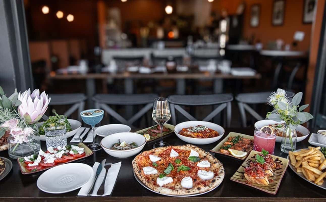 Enjoy Italian, Dairy free options, Gluten Free options, Vegan options, Vegetarian options, Restaurant, Indoor & outdoor seating, Dog friendly, Wheelchair accessible, $$$, Families and Groups cuisine at Terra Mare in Bicton, Perth
