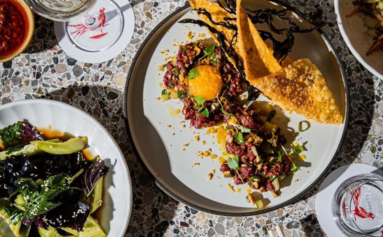 Enjoy Chinese, Gluten Free options, Restaurant, Dog friendly, Street parking, Wheelchair accessible, $$$ and Groups cuisine at Redbird in Redfern, Sydney