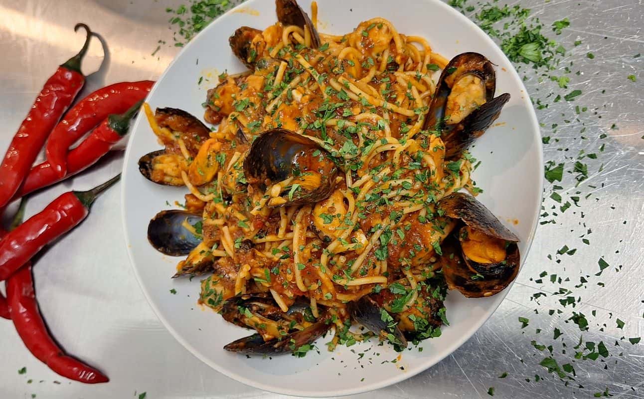 Enjoy Pizza, Vegetarian options, Vegan options, Restaurant, Table service, Child friendly, $$$, Groups, Families and Special occasion cuisine at Two Mad Tuscans in Inglewood, Perth