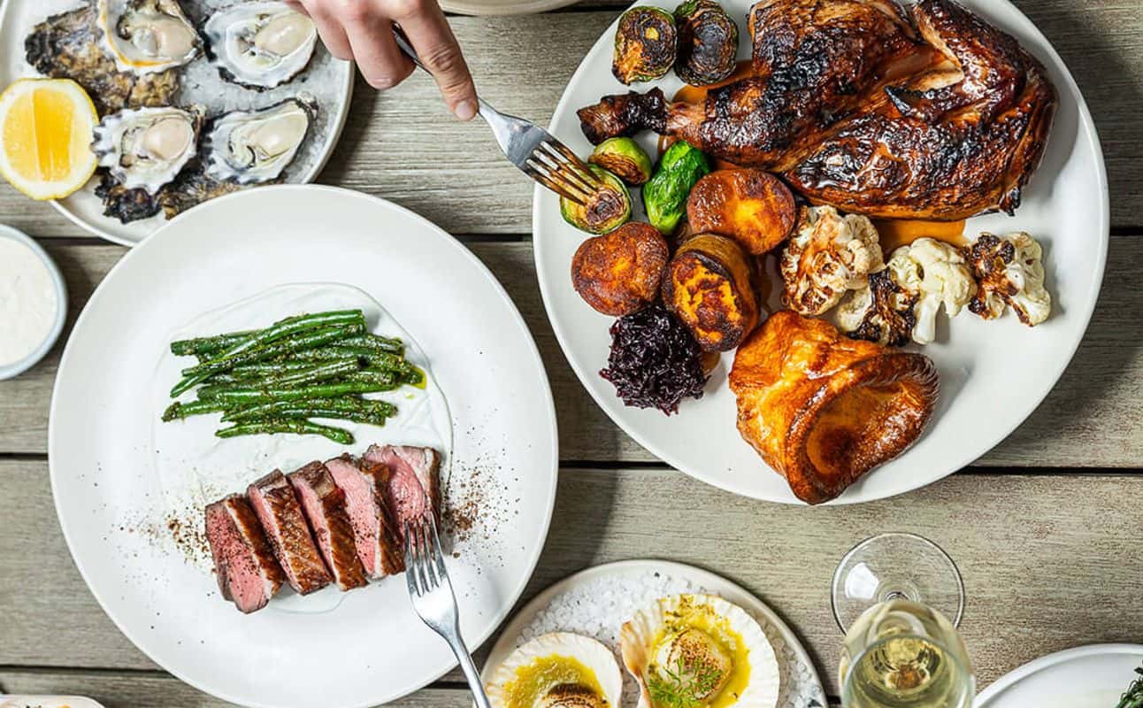 Enjoy Australian, Vegan options, Vegetarian options, Restaurant, Late night, Indoor & outdoor seating, Table service, Private dining, Wheelchair accessible, Dog friendly, $$$, Families, Groups and Views cuisine at Estate Coogee in Coogee, Sydney