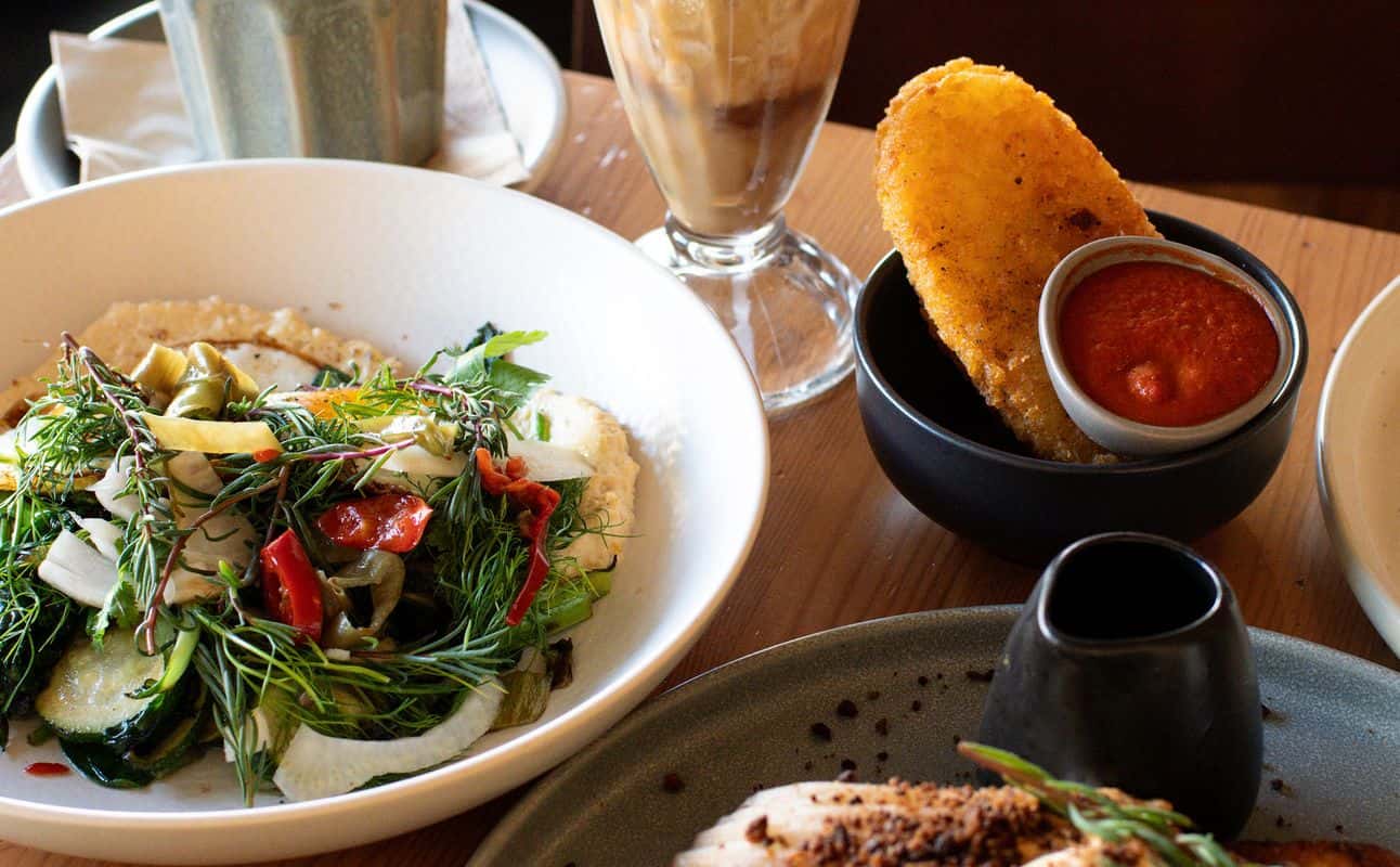 Enjoy Australian, Cafe, Vegan options, Vegetarian options, Gluten Free options, Restaurant, Dog friendly, Highchairs available, Indoor & outdoor seating, Table service, Street parking, Wheelchair accessible, Non-smoking, $$$, Families and Groups cuisine at The Banksia Tree in Port Adelaide, Adelaide