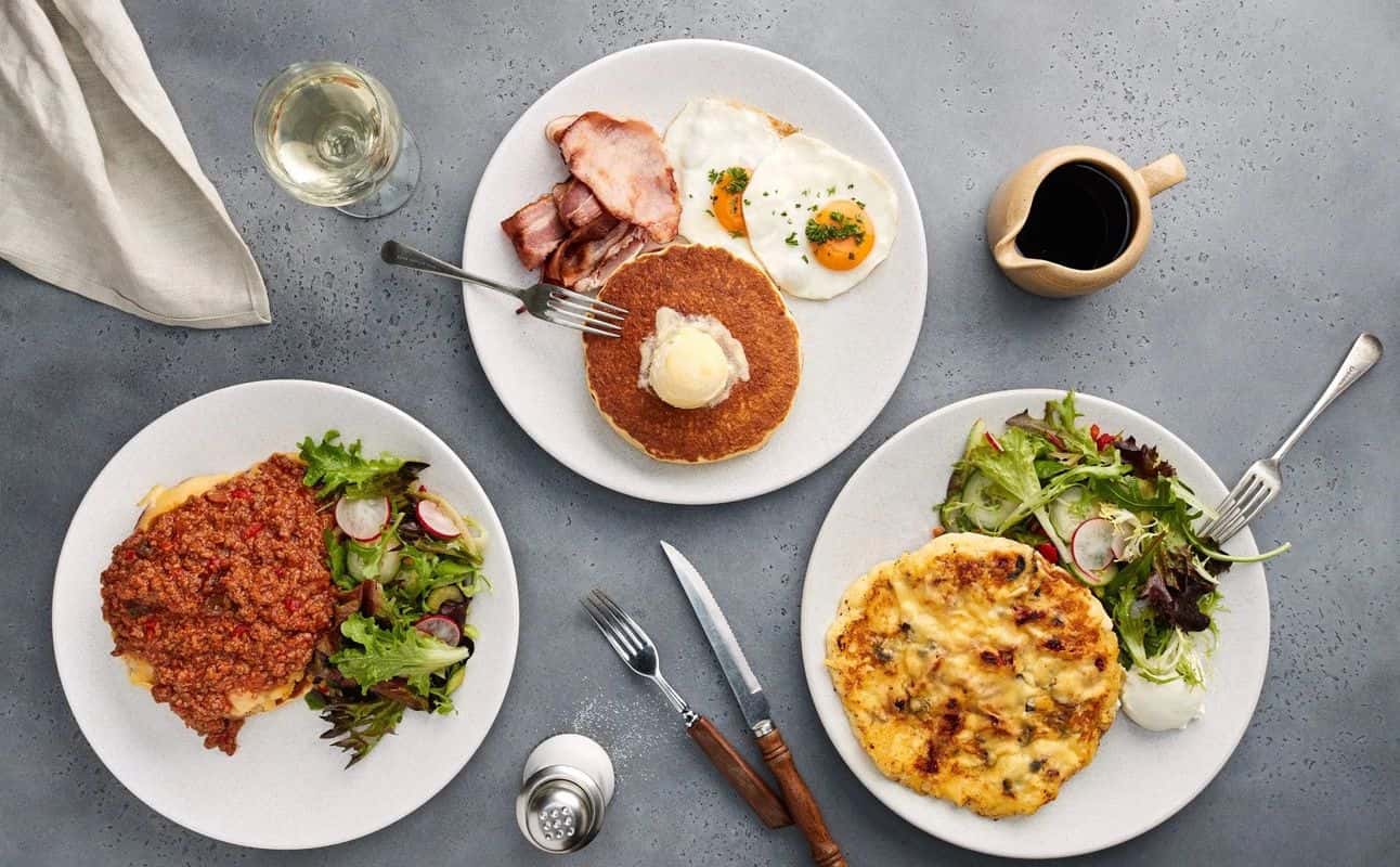 Enjoy Australian, Family, Vegan options, Vegetarian options, Restaurant, Free wifi, $$$, Families and Groups cuisine at The Pancake Kitchen - Ballarat in Ballarat Central, Ballarat & Surrounds