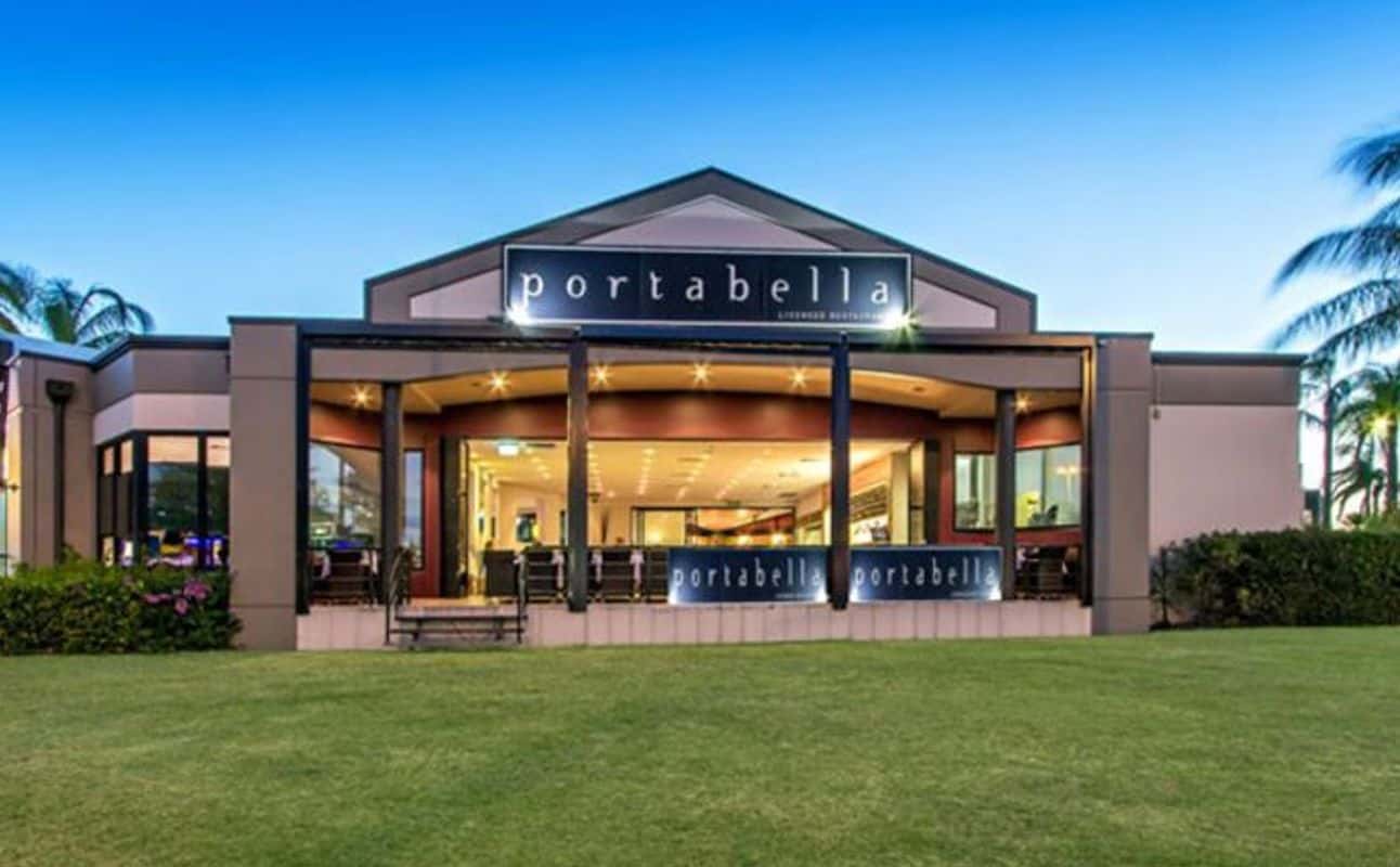 Enjoy Australian, European, Vegetarian options, Vegan options, Gluten Free options, Restaurant, Late night, Indoor & outdoor seating, Highchairs available, Table service, $$$$, Date night, Families, Groups, Bar scene, Business meetings, Hidden gems, Kids, Local cuisine and Special occasion cuisine at Portabella Restaurant in Albany Creek, Brisbane