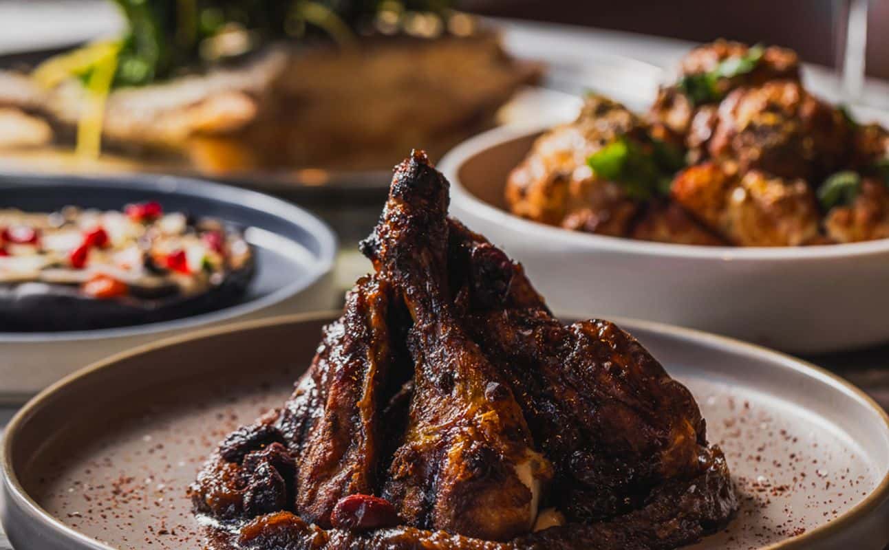 Enjoy Middle Eastern, Vegetarian options, Vegan options, Gluten Free options, Hotel restaurant, Restaurant, Free wifi, Highchairs available, Non-smoking, Indoor & outdoor seating, Private dining, Table service, $$$$, Groups, Date night and Hidden gems cuisine at Tayim in The Rocks, Sydney
