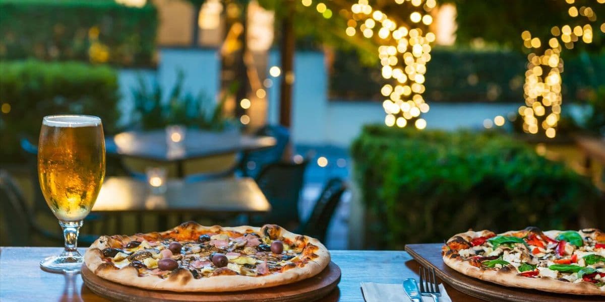 Get the whole pizza for half the price on First Table