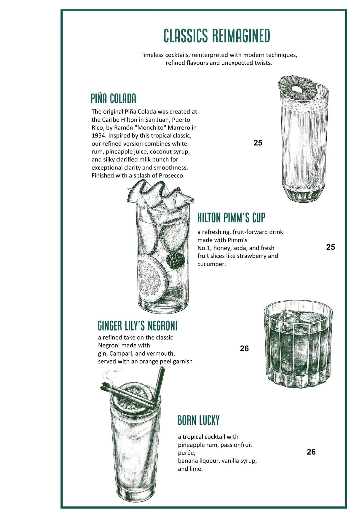 Pepperberry menu, page 17