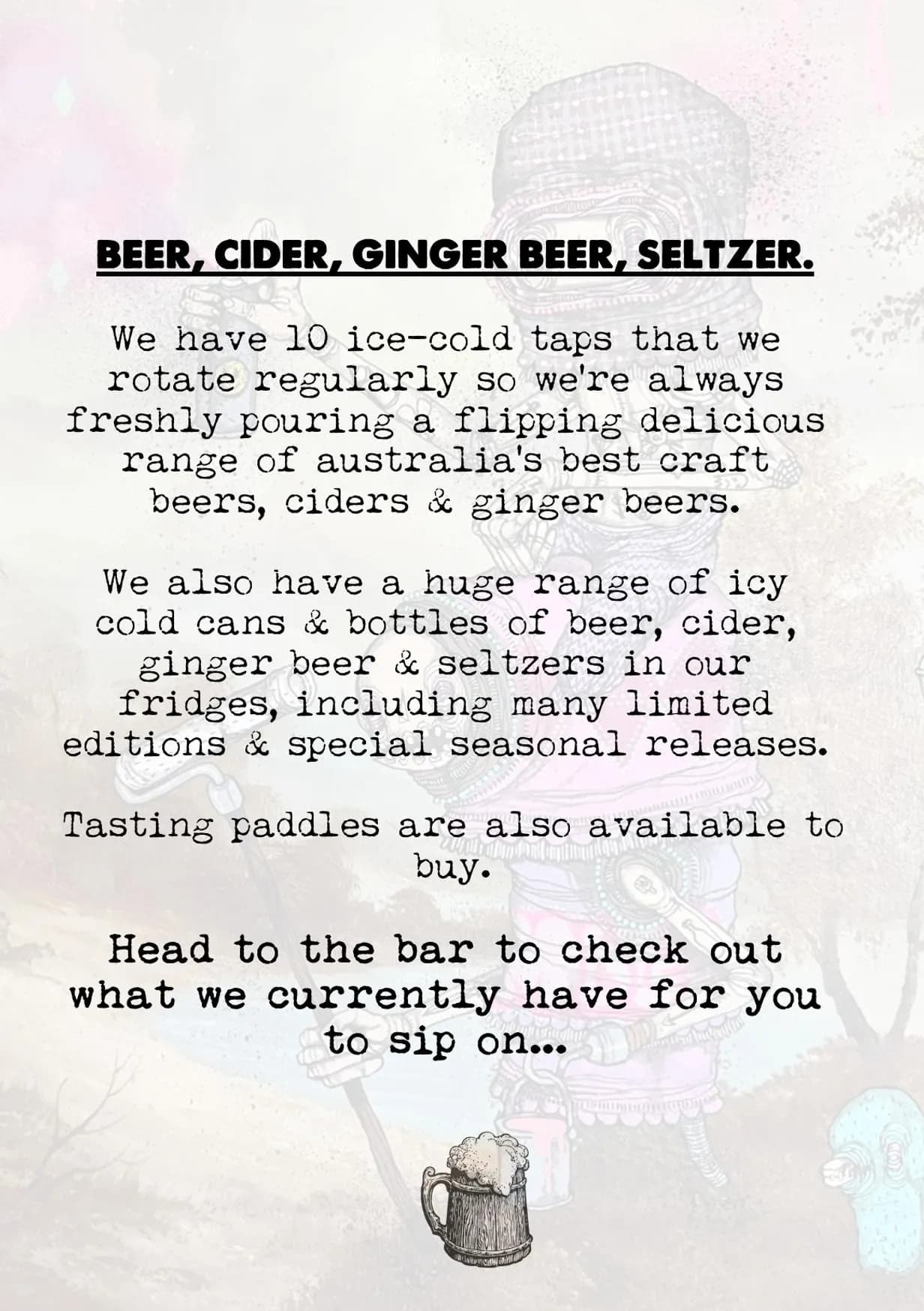 Element Bar menu, page 4