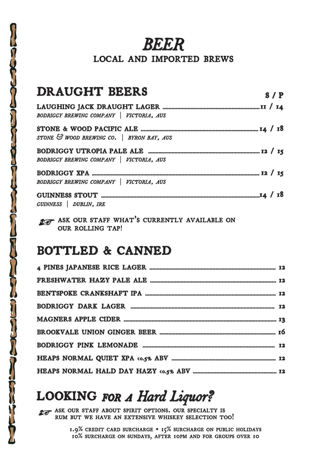 The Hold menu, page 10