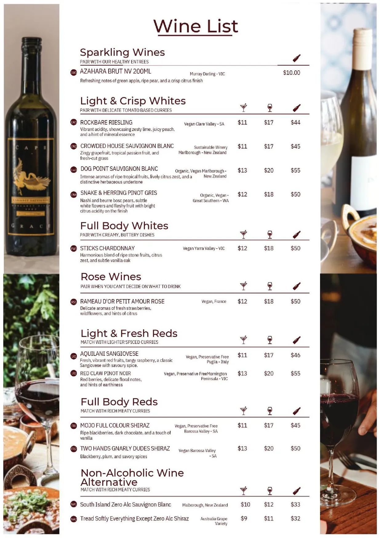 It's Mirchi Healthy Indian menu, page 12