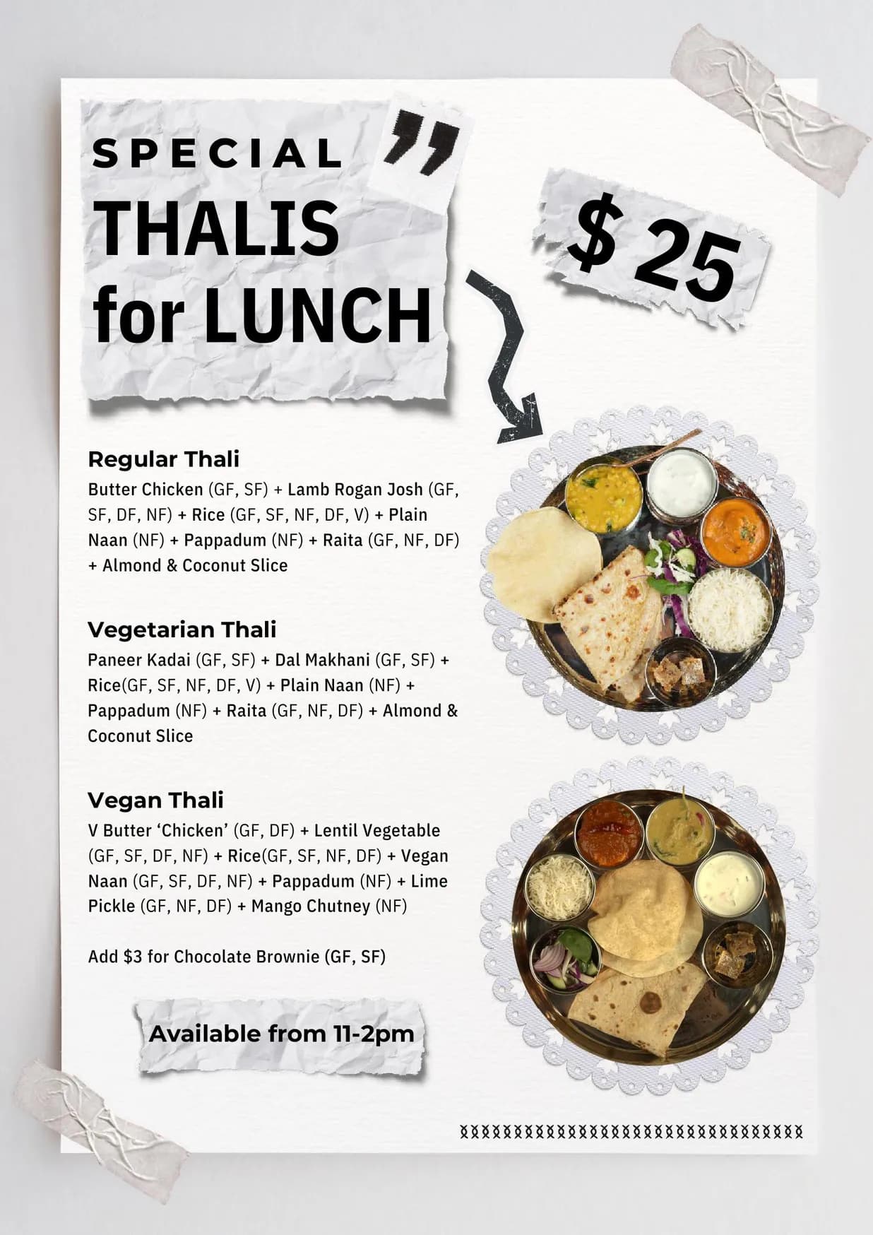 It's Mirchi Healthy Indian menu, page 2