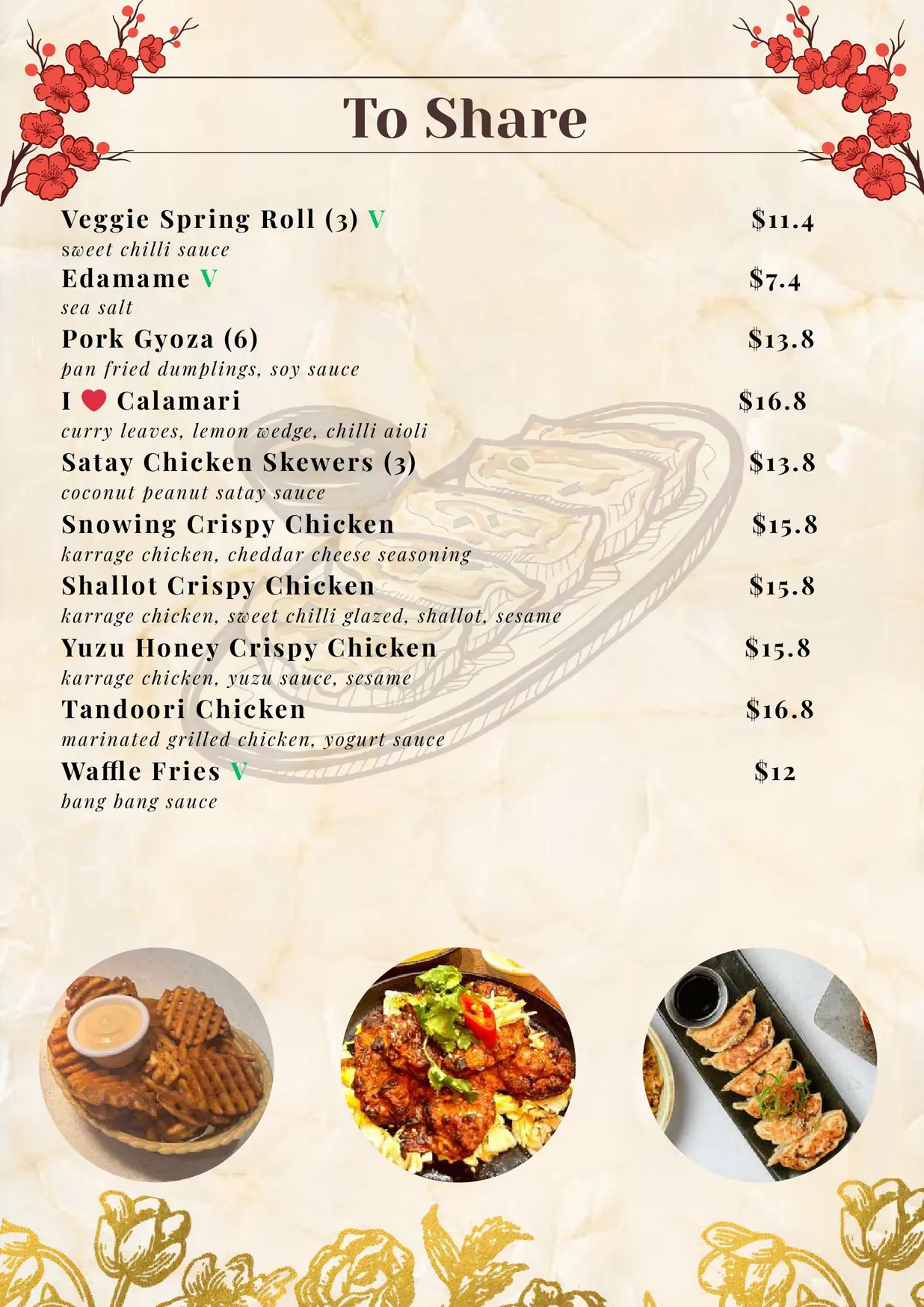 Roti & Bao Birtinya menu, page 2