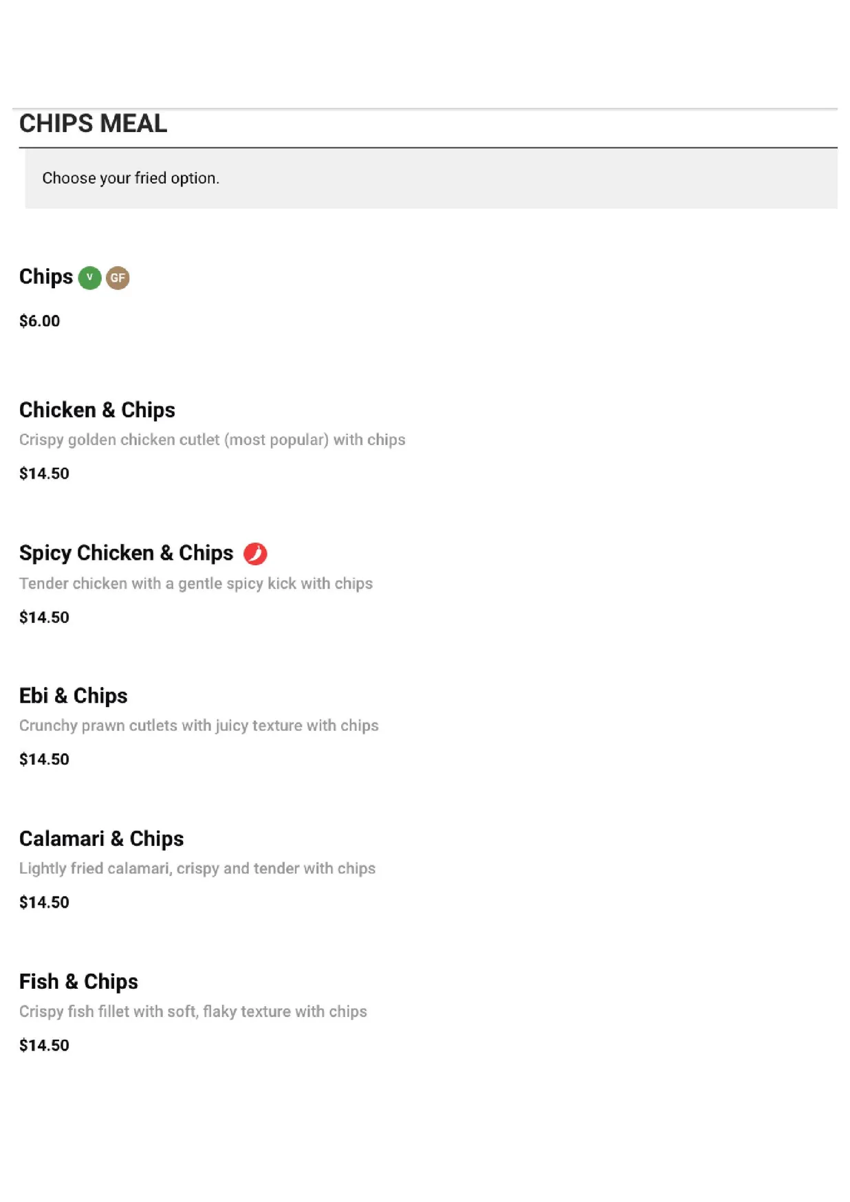 Tokyo Pub menu, page 3