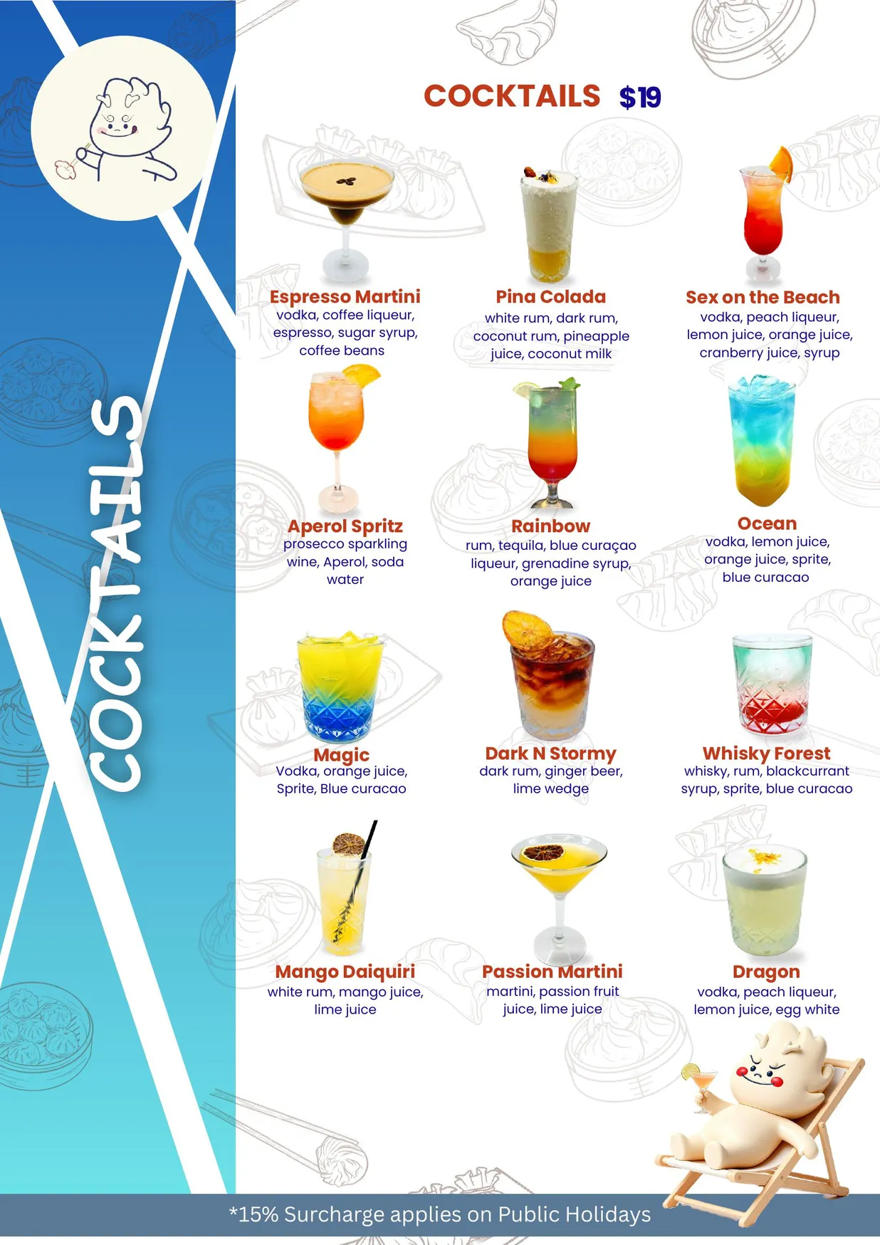 iDumplings menu, page 6