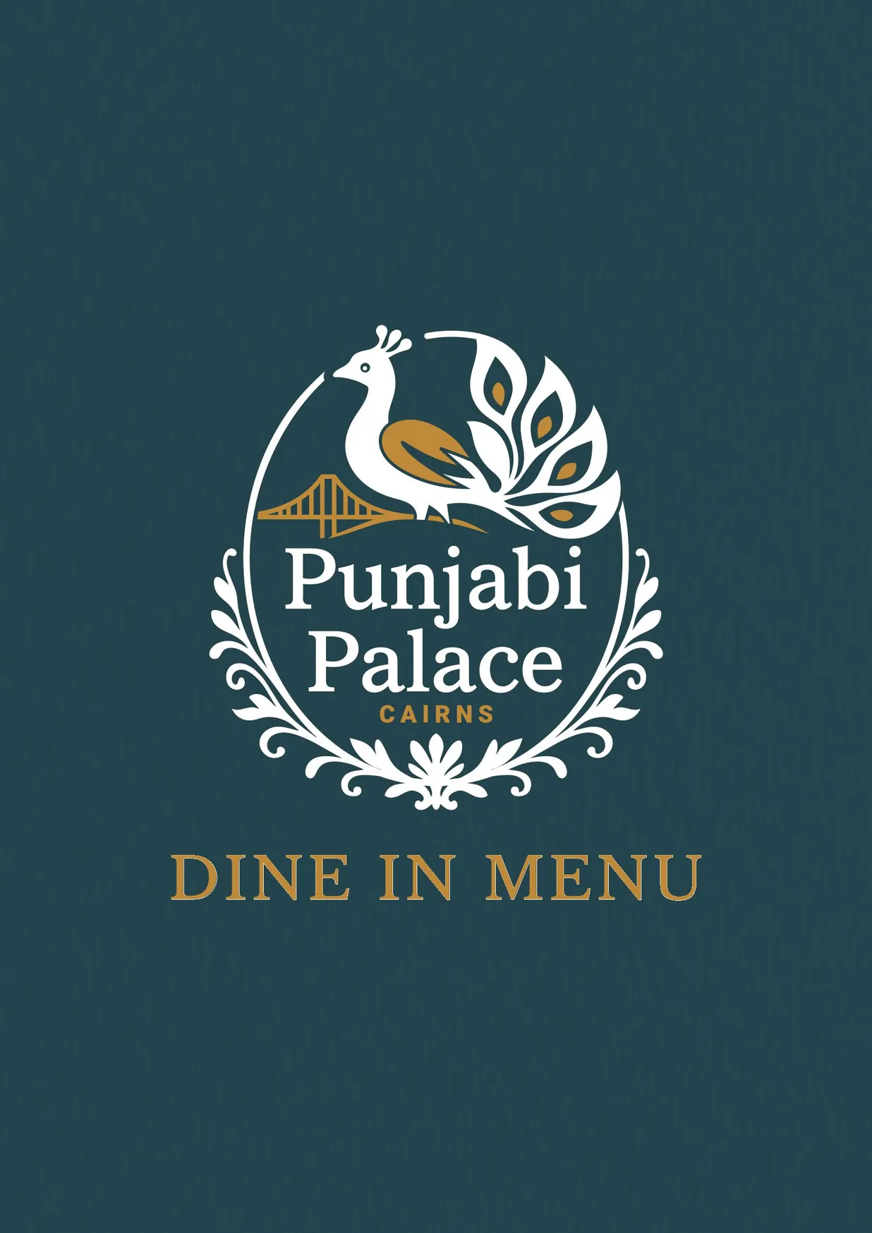 Punjabi Palace menu, page 1