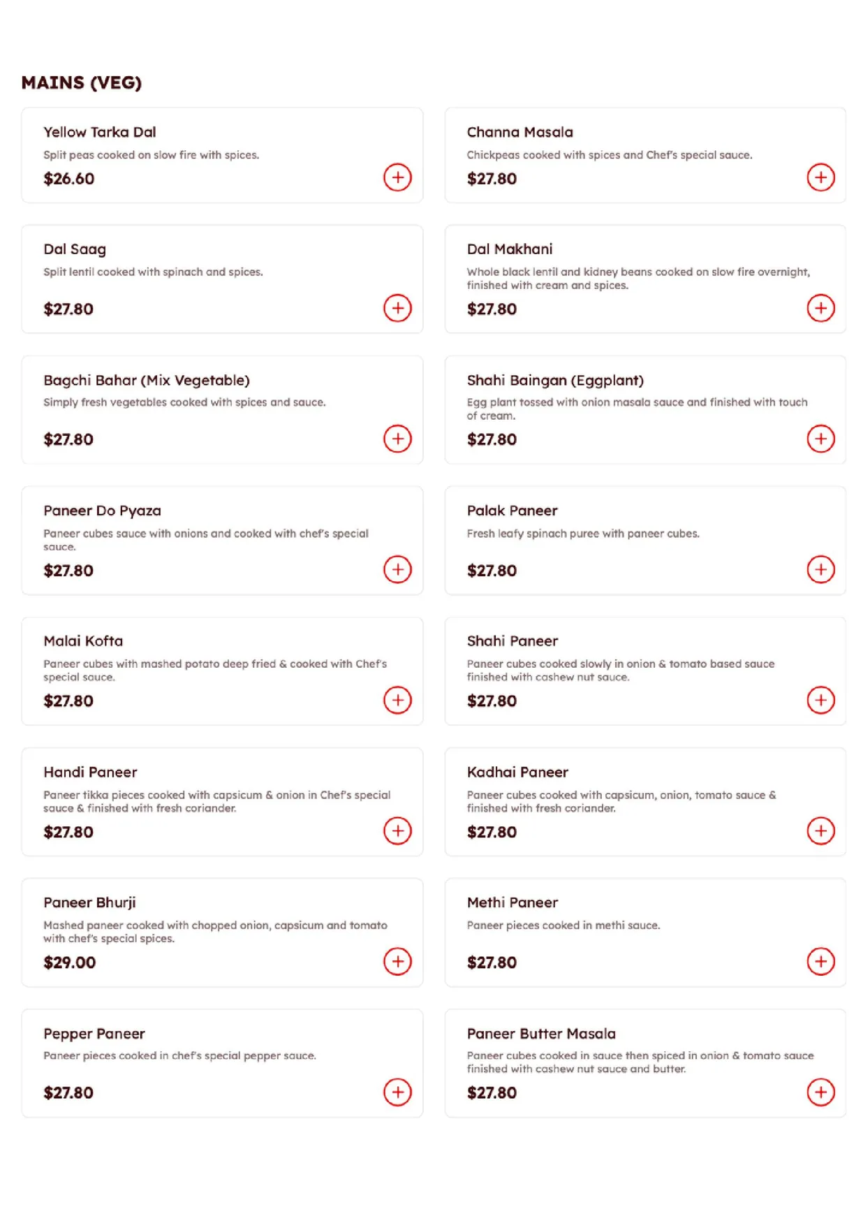 Brew & Spice by Masala Art menu, page 6