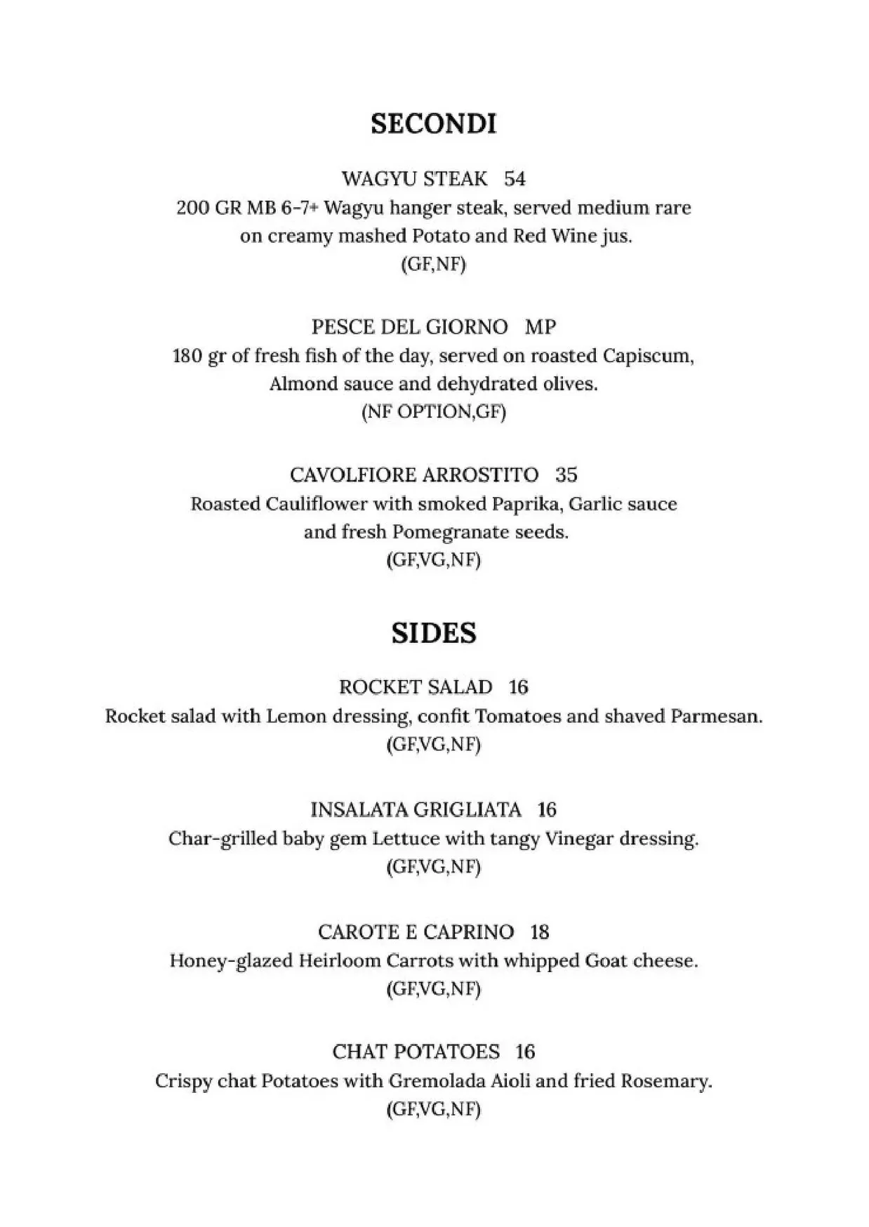 Fratelli Pizzeria by Vincenzo Abbate menu, page 5