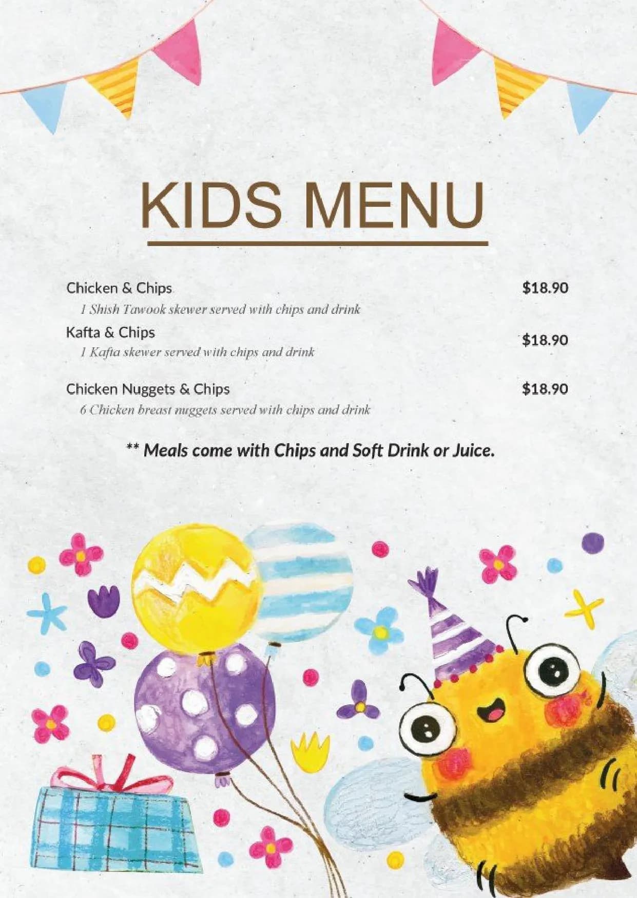 La Jordania Restaurant And Shisha Lounge menu, page 15