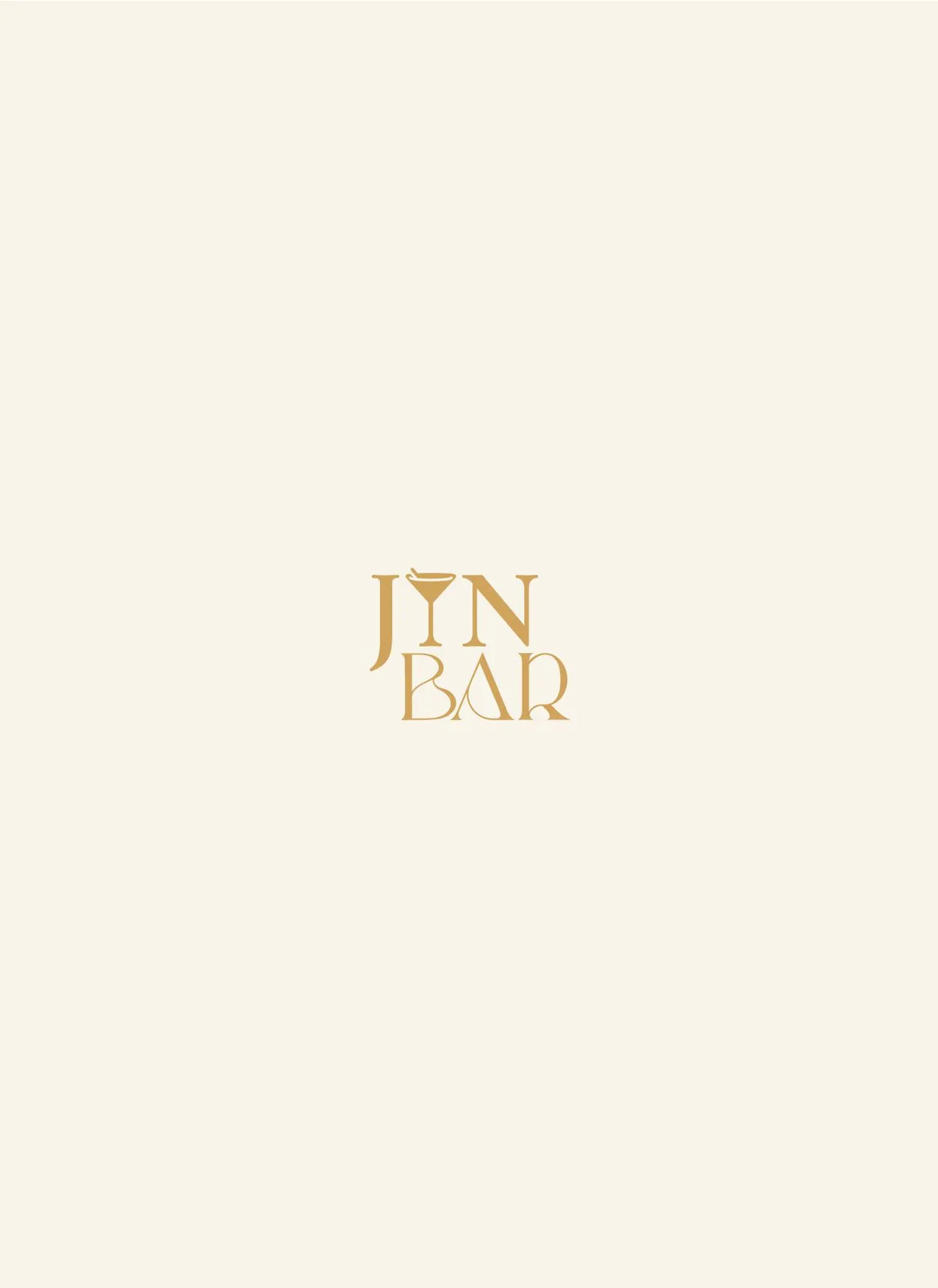 Jin Bar @ Dorsett Melbourne menu, page 1