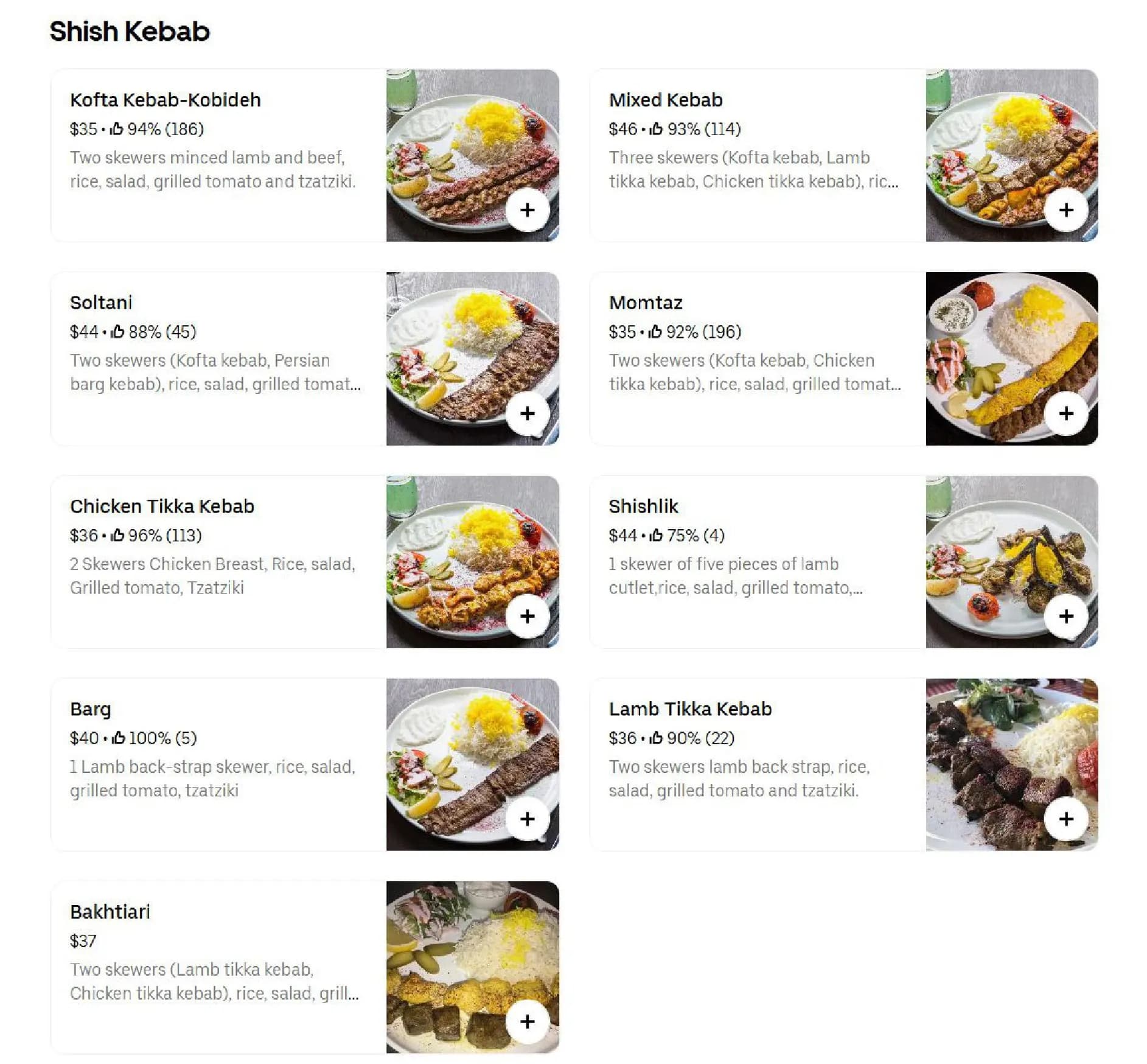 MIXITY Restaurant and Cafe menu, page 2