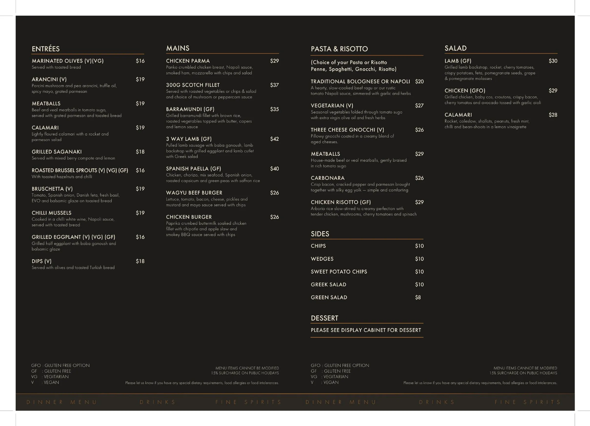 Rock Paper Scissors menu, page 2