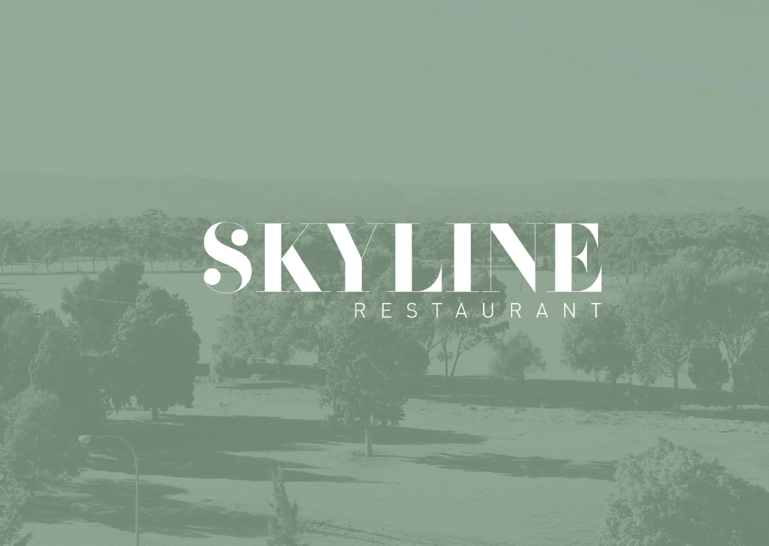 Skyline Restaurant & Bar menu, page 2