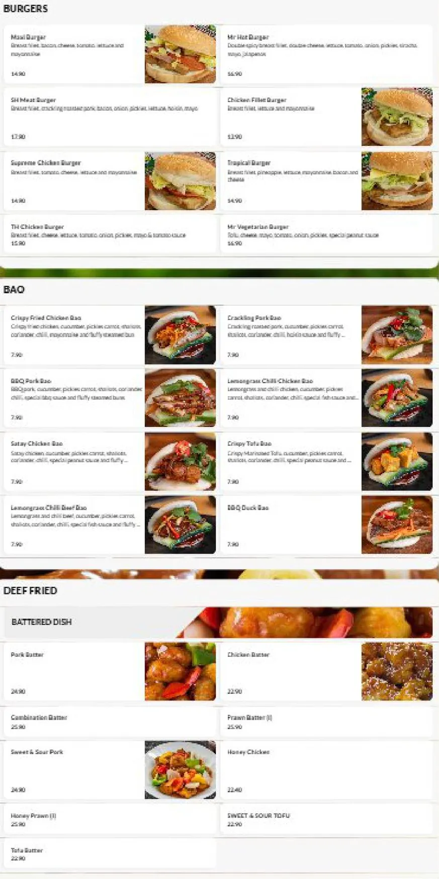 OGRILL / Saigon Express Lounge & Bar menu, page 12