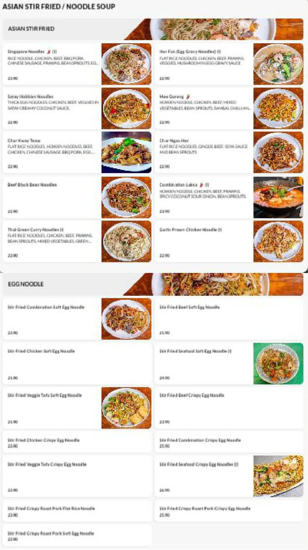 OGRILL / Saigon Express Lounge & Bar menu, page 7