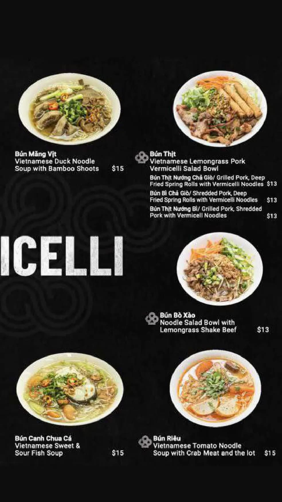 BAC 8 Vietnamese Eatery menu, page 7