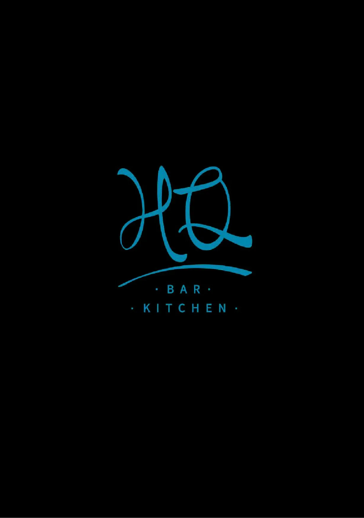 HQ Bar + Kitchen menu, page 16